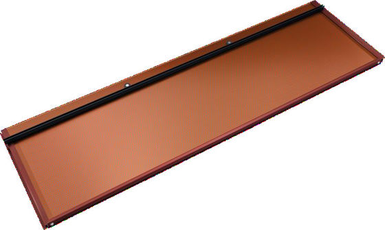 N-TYPE 65W Piastrelle solari BIPV nere rettangolari in vetro temperato resistente alle intemperie