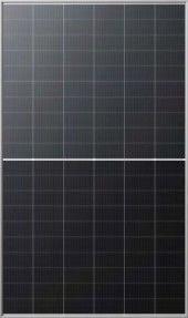 590-610w pannello solare monocristallino con vetro temperato
