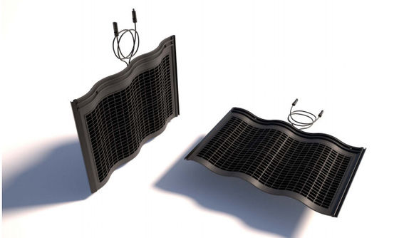 Dimensioni esterne 723*500*41mm 40W pannello solare BIPV con vetro frontale 5mm vetro retro