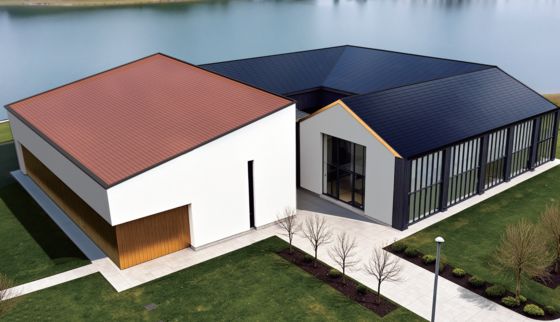 Piastrelle solari per tetto della serie T 100W, TOPCon tipo N, nero, 18,5% di efficienza, resistente al vento 5400Pa, certificato IEC61215