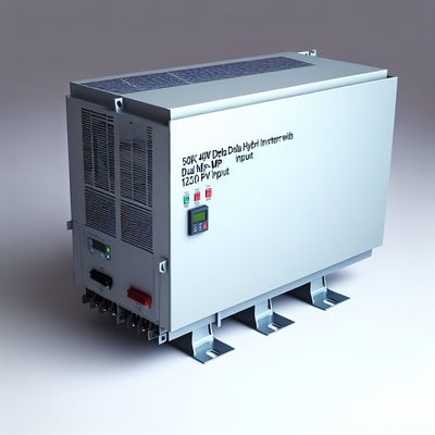 Inverter ibrido 50kW 480V High-Leg Delta con doppio MPPT e ingresso PV da 120kW per sistemi di alimentazione industriali