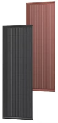 Piastrelle solari per tetto della serie T 100W, TOPCon tipo N, nero, 18,5% di efficienza, resistente al vento 5400Pa, certificato IEC61215