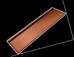 Tegola solare monocristallina nera formato lungo - Pannello ad alta potenza da 105W con efficienza di 188W/m²