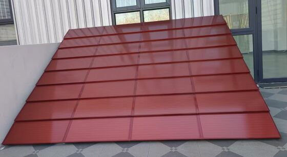 Tegola solare monocristallina nera formato lungo - Pannello ad alta potenza da 105W con efficienza di 188W/m²